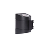 Queue Solutions WallPro Magnetic 400, Black, 15' Green Belt WPM400B-GN150